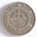 GEORGE V.  500 Silver crown 1932 (2395 struck), spink 4036 rare.  GVF/EF.