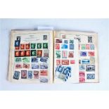 World stamps, in Strand Album, M+U