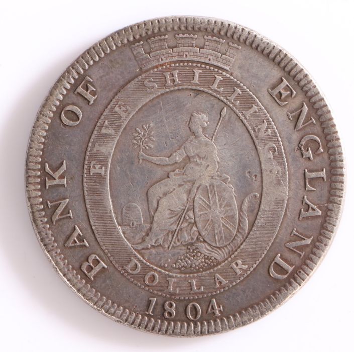 George III, Bank of England Dollar, 1804