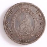 George III, Bank of England Dollar, 1804