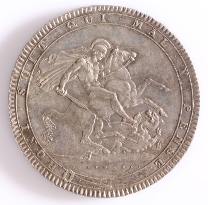 George III Crown, 1819, St George and the Dragon - Image 2 of 2