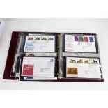 GB stamps First Day Covers, 1969-1980s, housed in two albums and one empty (3)