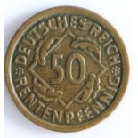 Germany, 50 Pfenning 1924 G