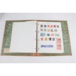 World stamps collection, mixed lot in fifteen albums (15)