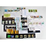 Stamps, GB FDC's  and some loose (qty)