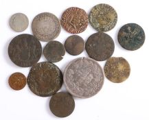 Coins, to include Worldwide, Phillipe I 5 Francs 1835, East Indian Company, etc (qty)