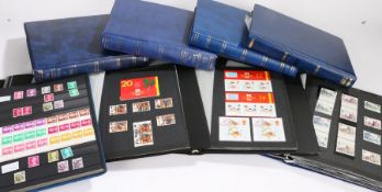 Stamps, GB, 1998-2012 U/M and used, high face value, housed in eight albums (8)