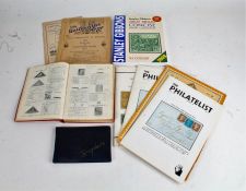 Stamps literature 1909 SG catalogue, 1947 Airmail Magazine and others (qty)