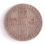 George II, Sixpence, Lima, 1745