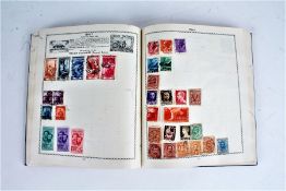 Two stamp albums, to include various countries from Europe, Africa and South America, and Asia,