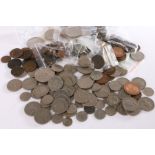 Collection of coins, to include various British denominations, (qty)