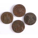 British 18th Century Tokens, The Anglesey Mines Halfpenny, 1791, John Of Gaunt Duke of Lancaster,