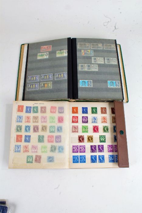 GB stamp albums and packets etc. mixture (qty)
