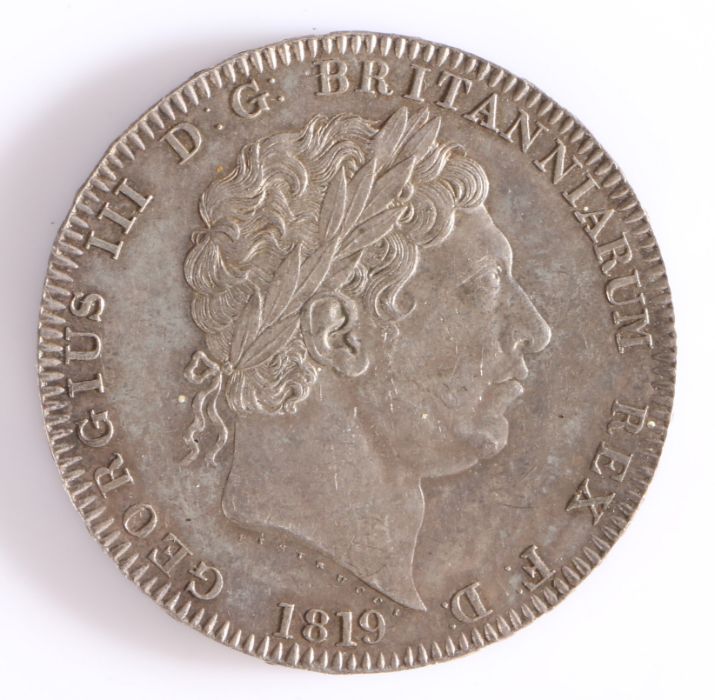 George III Crown, 1819, St George and the Dragon