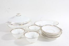 Collection of Wedgwood 'Cavendish' dinner, tea and coffee ware, to include eight each dinner and