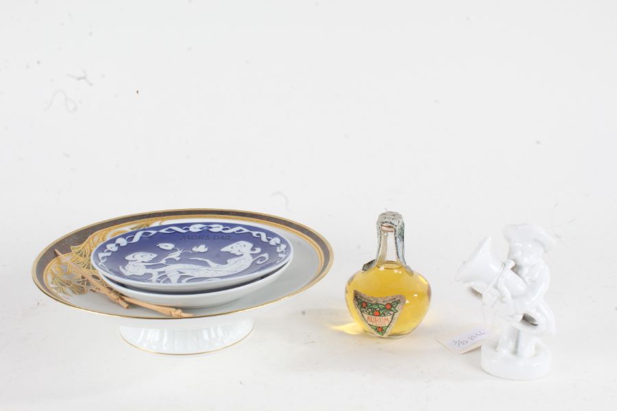 Two Mother's Day plates, one Royal Copenhagen, the other Bing & Grondahl, together with a