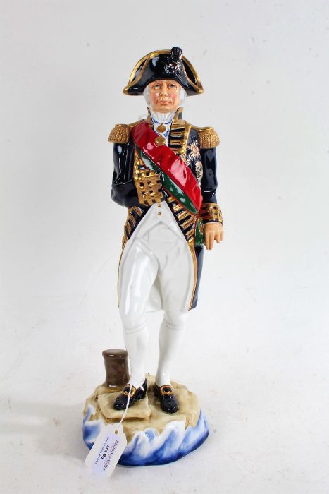 Michael Sutty, limited edition figure of Lord Nelson 1805, number 49 of 500 (sword loose), 37.5cm
