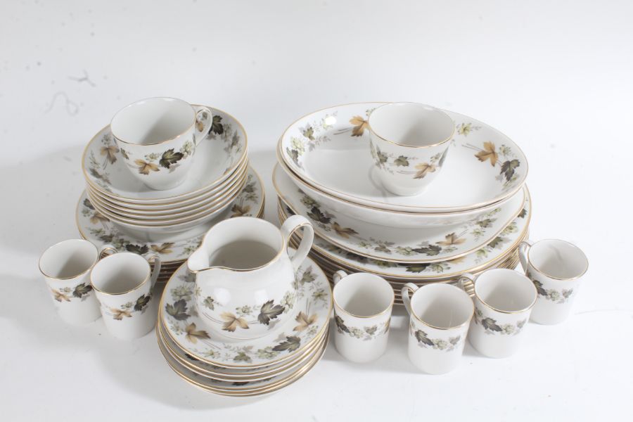 Extensive Royal Doulton Larchmont pattern part dinner, tea and coffee service (qty)