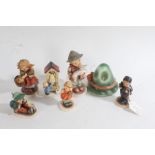 Collection of various Goebel porcelain figures (qty)