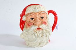 Large Royal Doulton character jug 'Santa Claus', D6704, 19cm tall