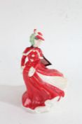 Royal Doulton Pretty Ladies figurine, Christmas Celebration, housed in its original box