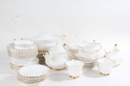 Quantity of Royal Albert 'Val D'or' dinner and tea ware, to include two tureens (qty)