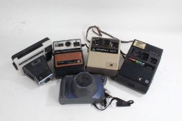Collection of Instant cameras, to include a boxed Polaroid  Kodak EK2, two Fujifilm Instax 100,