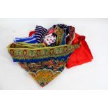 Collection of ladies scarves, including Aldbrook, Delamare, Hermes style examples and others (qty)