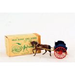 W Britain, Model home farm series, Milk Float and Horse, boxed