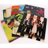 8 x Rock LPs. Blondie (3) - Plastic Letters (CHR 1166). Parallel Lines (CDL 1192) with printed inner