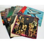 9 x Prog/Rock LPs. Bonzo Dog Band - The Doughnut In Granny's Greenhouse (XED 209), reissue. ELO -