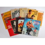 8 x Rock 'N' Roll LPs Artists to include Gene Vincent, Jerry Lee Lewis Eddie Cochran and The