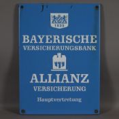 Emailschild Allianz Versicherung - "Bayerische Versicherungsbank / Allianz Vers