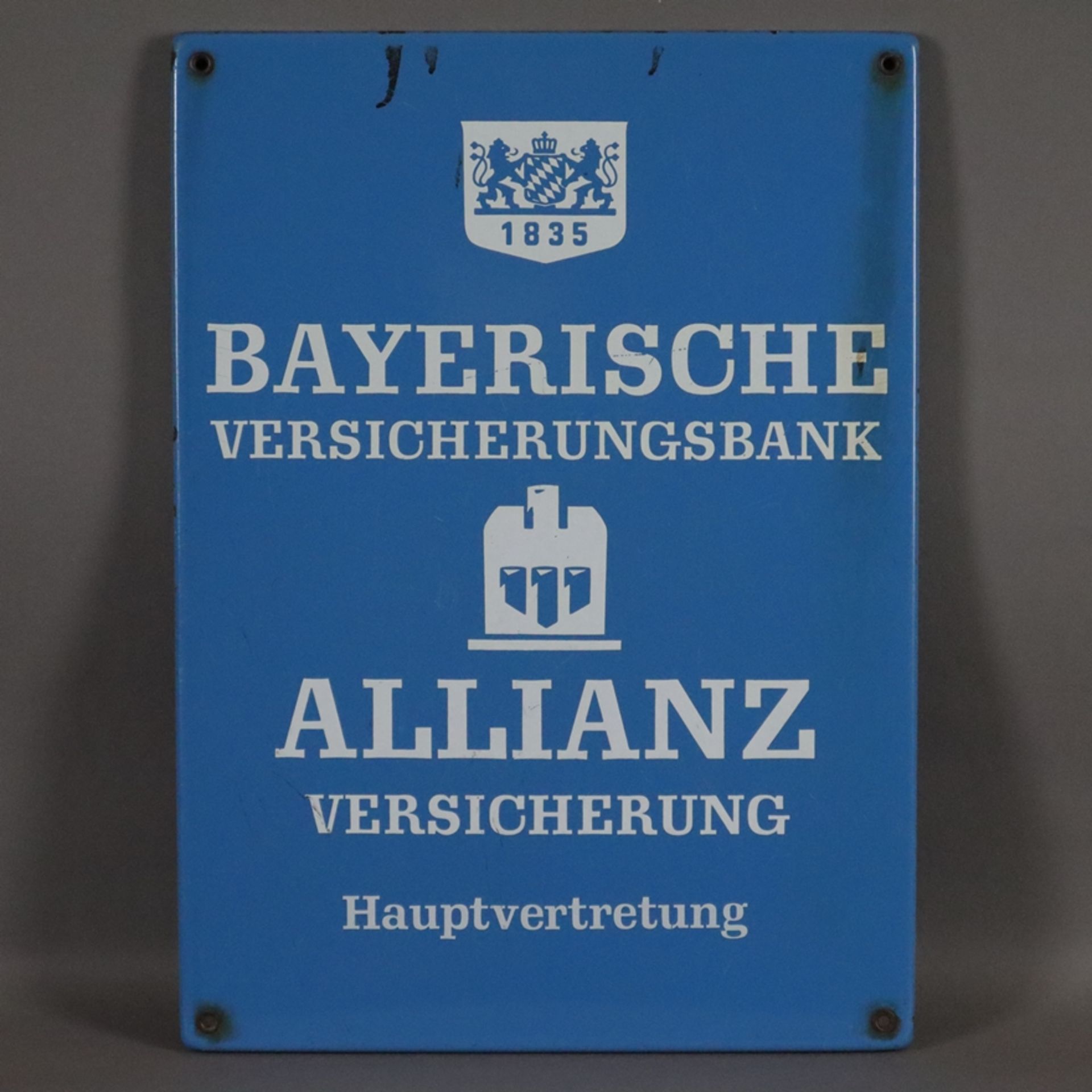 Emailschild Allianz Versicherung - "Bayerische Versicherungsbank / Allianz Vers