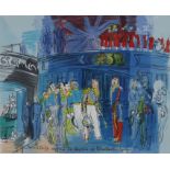 Dufy, Raoul (1877 Le Havre - Forcalquier 1953) - "Le Prince de Joinville reçu à