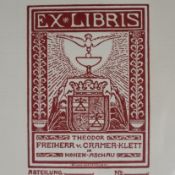 Konvolut Exlibris um 1900 - Sammlung von ca.51 gedruckten Exlibris meist mit Ju