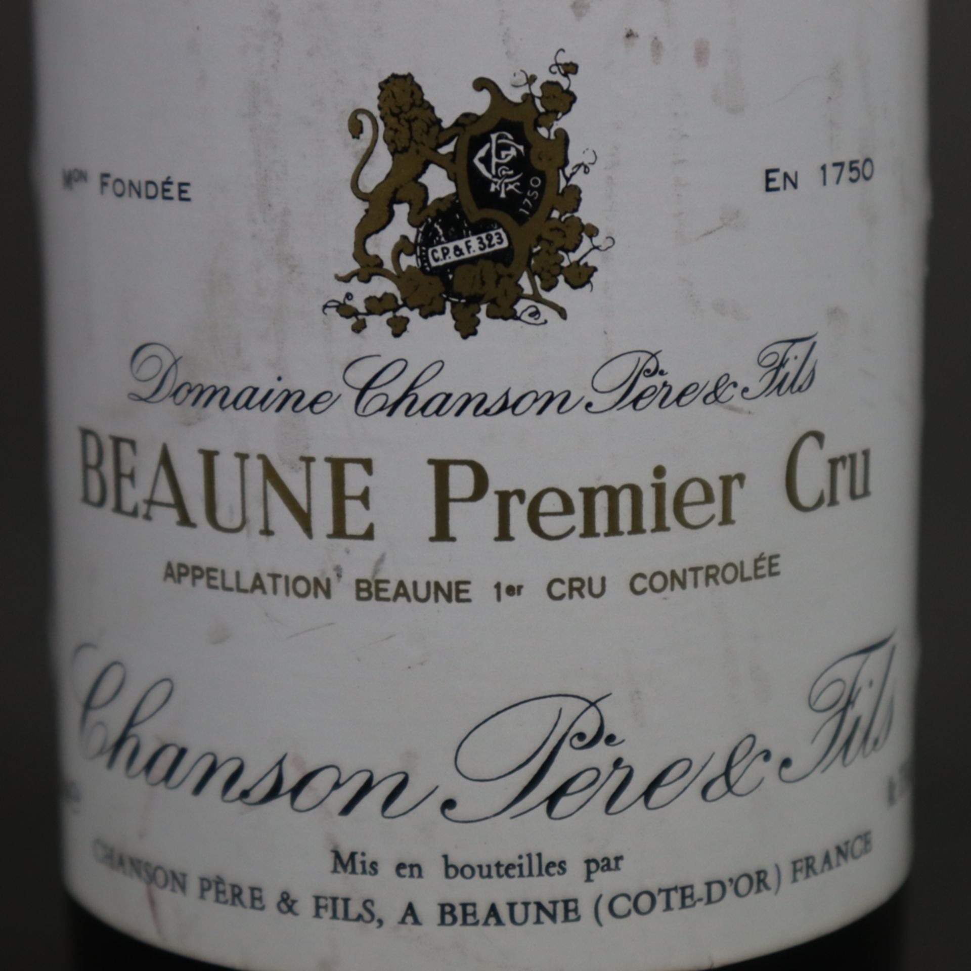 Weinkonvolut - 3 Flaschen: 1 x Savigny-les-Beaune 1991/ 1 x Beaune Premier Cru, - Bild 5 aus 6