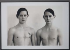 Götze, Ekkeland (*1948 Dresden, deutscher Maler und Konzeptkünstler) - 'Twins',
