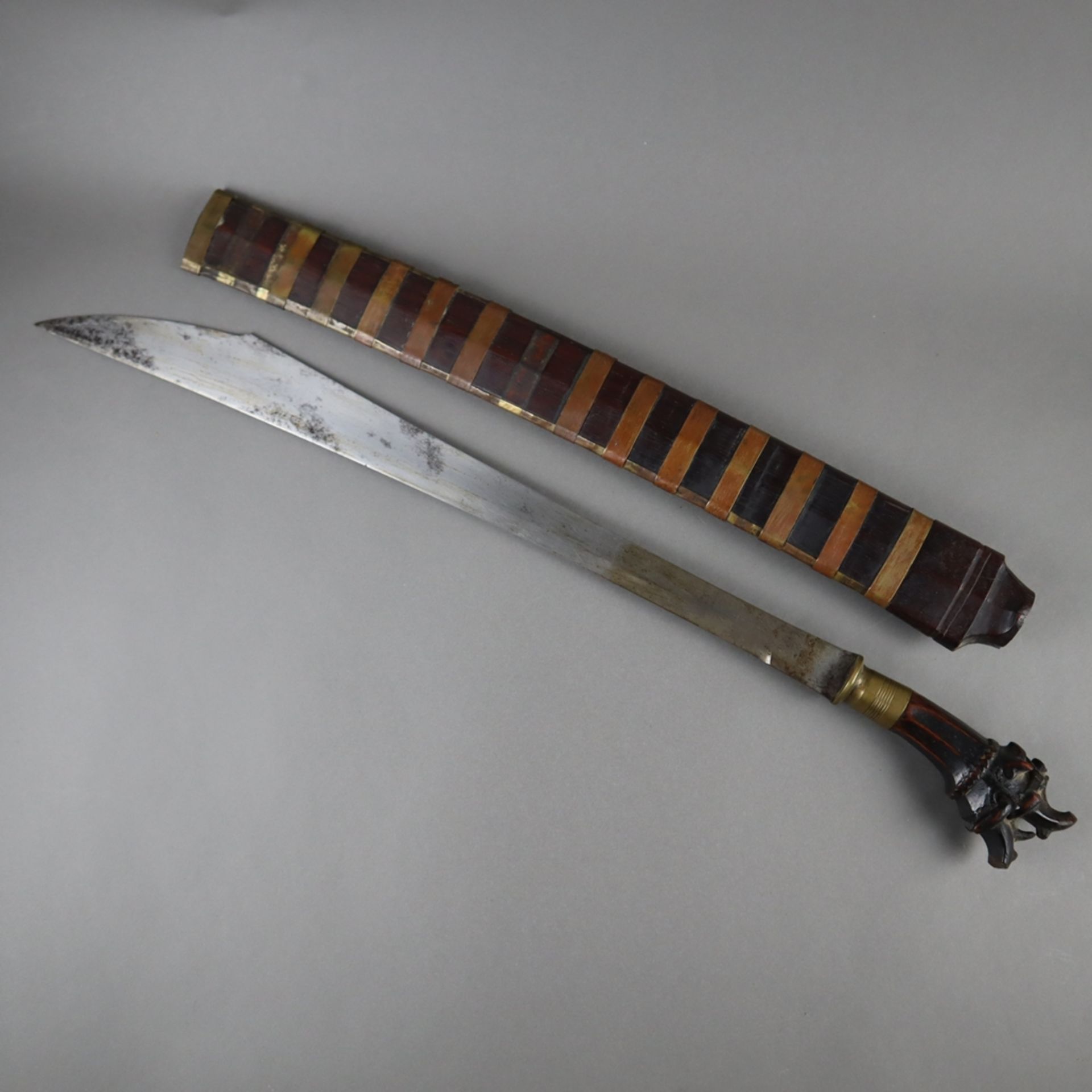 Balato - traditionelles Schwert von der Insel Nias, Indonesien, einschneidige z - Bild 2 aus 8