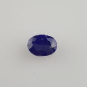 Blauer Saphir - oval facettiert, ca.10,40 ct, lose, mit Zertifikat