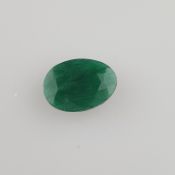 Loser Smaragd - oval facettiert, ca.6.60ct., lose, mit Zertifikat