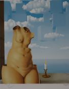 Magritte, René (1898 Lessines, Belgien - 1967 Brüssel) - "La Folie des Grandeur