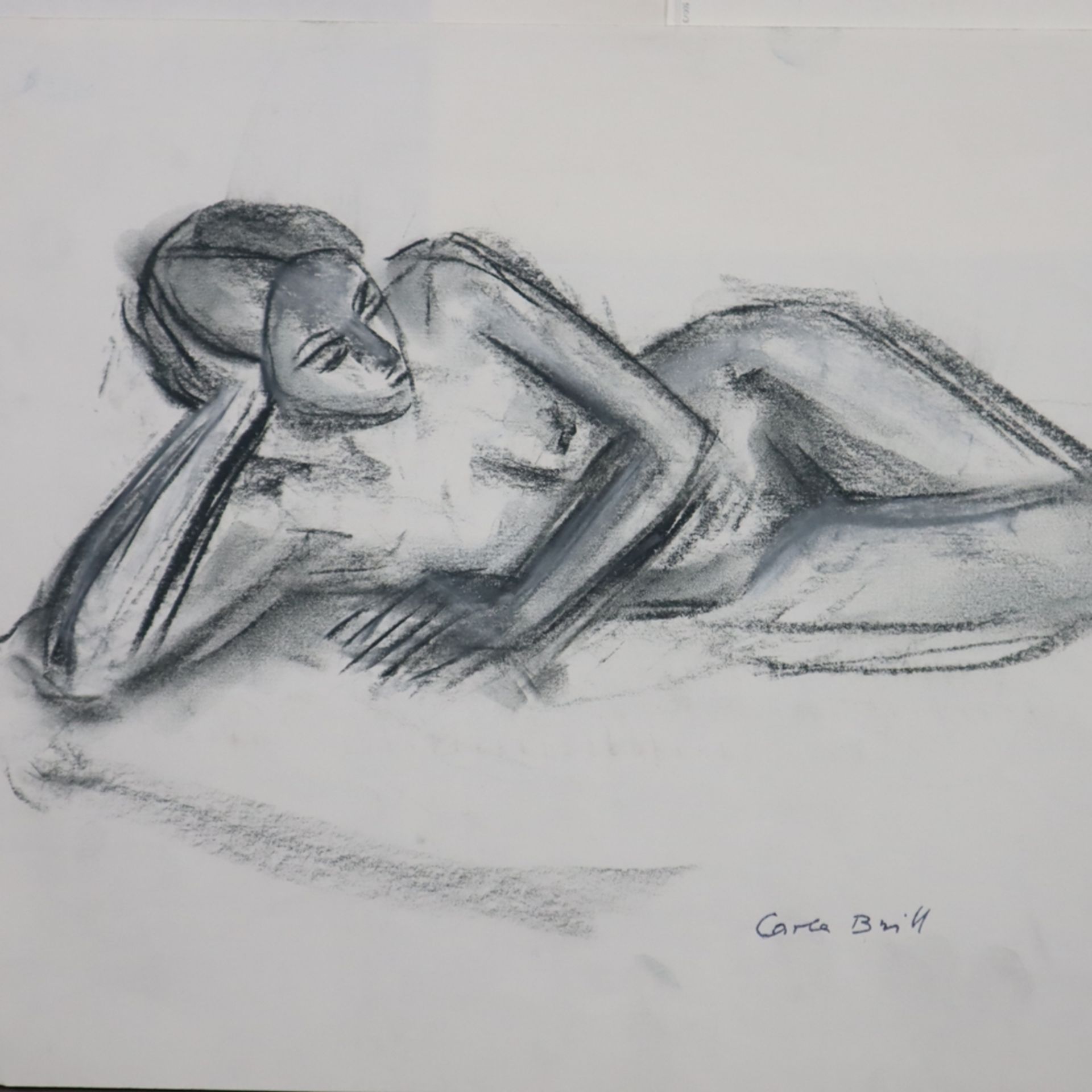 Brill, Carla (1906-Frankfurt/M.-1994, deutsche Bildhauerin, Malerin und Zeichne - Bild 2 aus 5