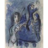 Chagall, Marc (1887 Witebsk - 1985 Saint-Paul-de-Vence) - "Rehab et les Espions