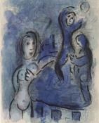 Chagall, Marc (1887 Witebsk - 1985 Saint-Paul-de-Vence) - "Rehab et les Espions