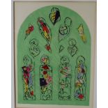 Chagall, Marc (1887 Witebsk - 1985 St. Paul de Vence) - "Glasmalereien für Metz