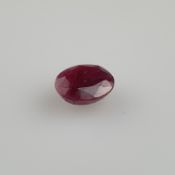 Loser Rubin - oval facettiert, ca.20ct, mit IDT-Zertifikat