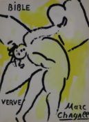 Chagall, Marc (1887 Witebsk - 1985 St. Paul de Vence) - Titelblatt der Bibel I,