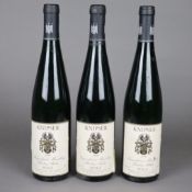 Weinkonvolut - 3 Flaschen 1996er Laumersheimer Mandelberg; Riesling Auslese, We
