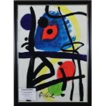 Keil, Peter Robert (geb. 1942 Züllichau) - Hommage an Jean Miró I, signiert, Öl/Acryl Mischtechnik